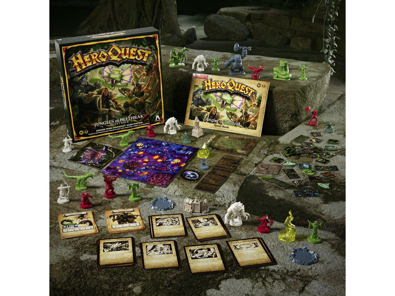 Avalon Hill HeroQuest Jungles of Delthrak Quest Pack - Requires HeroQuest Game System to Play (English)