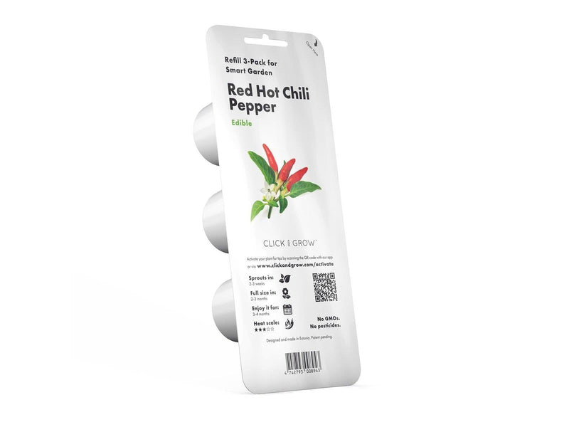 Click & Grow Click and Grow Smart Garden Refill 3-pack - Red Hot Chili Pepper