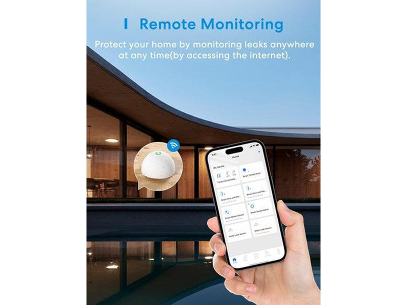 Meross Smart Water Leak Sensor MS400H (HomeKit) (Starter Kit)