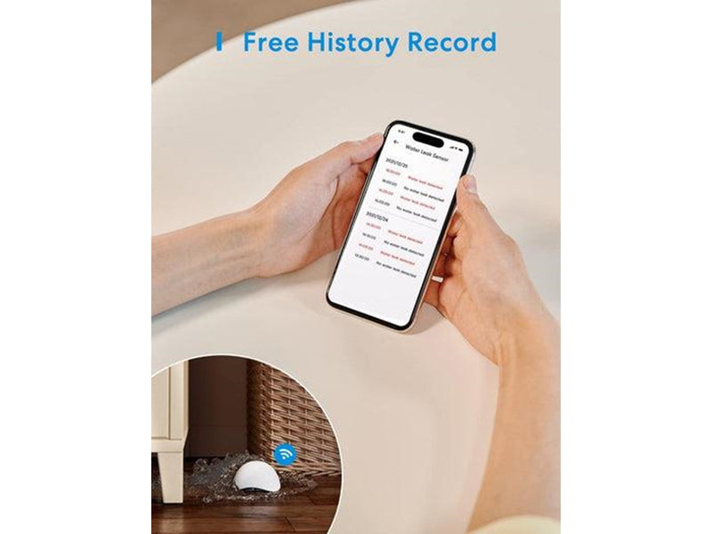Meross Smart Water Leak Sensor MS400H (HomeKit) (Starter Kit)