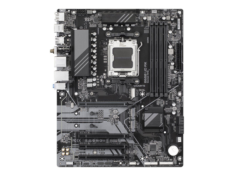 GIGABYTE B650 UD AX - 1.0 - motherboard - ATX - Socket AM5 - AMD B650 Mainboard - AMD B650 - AMD AM5 socket - DDR5 RAM - ATX
