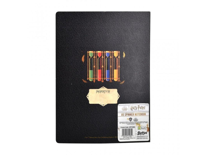 Pyramid Harry Potter Spinner Notebook - Colorful Crest
