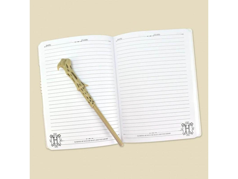 Pyramid Harry Potter Spinner Notebook - Colorful Crest