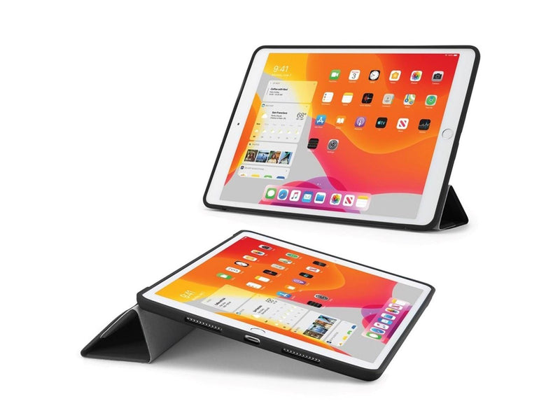Pipetto iPad 10.2" 2019/2020 Origami case with TPU back - Grey