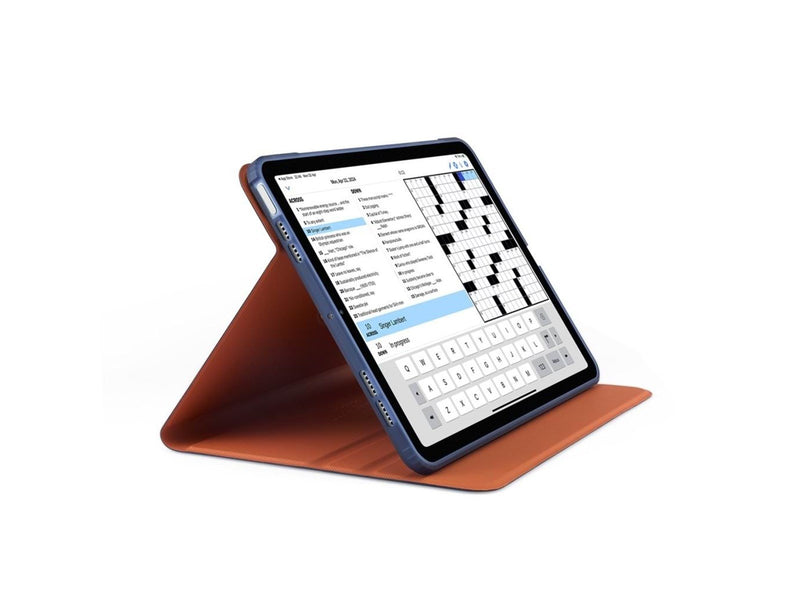 Pipetto Origami No5 Rotating Folio Case - Blue- iPad Air 11" (2025/2024)/ iPad Air 10.9 (2022/2020)
