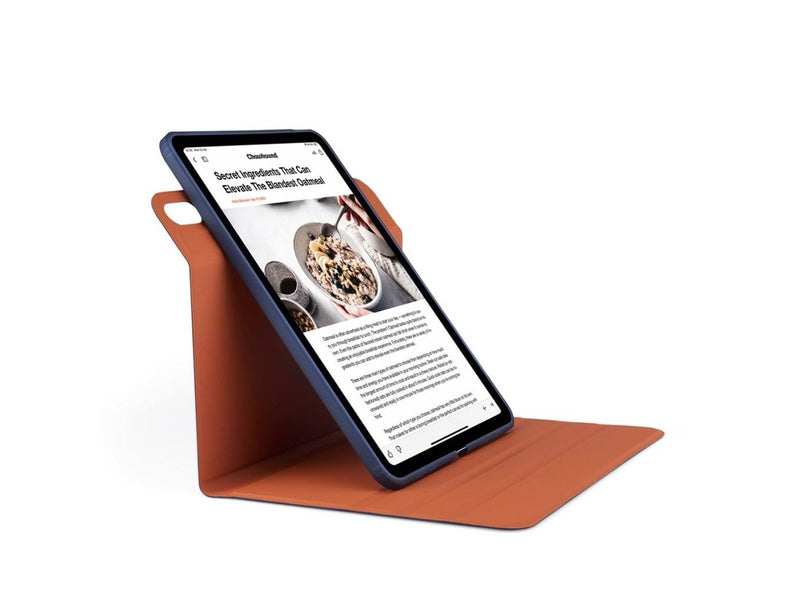 Pipetto Origami No5 Rotating Folio Case - Blue- iPad Air 11" (2025/2024)/ iPad Air 10.9 (2022/2020)