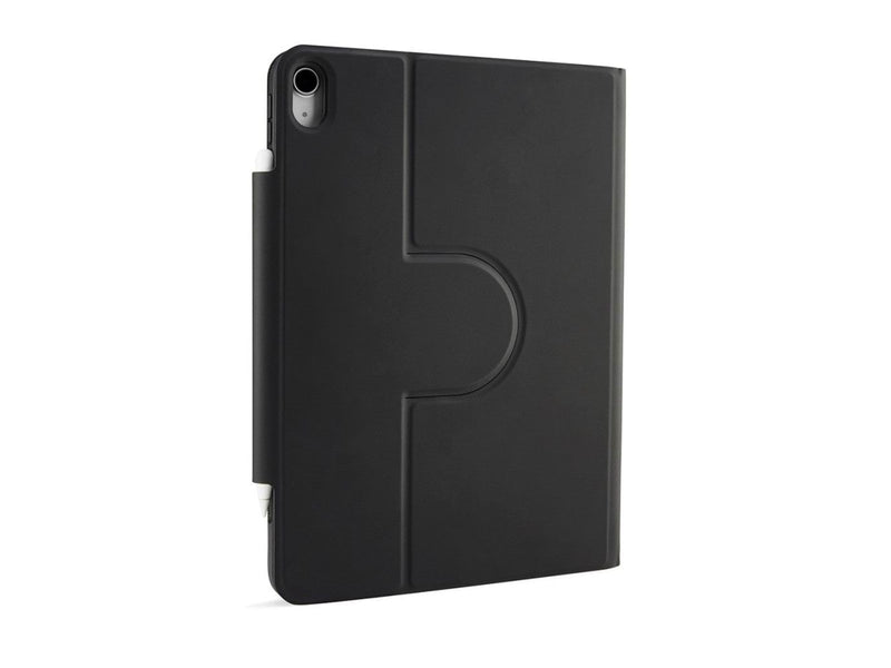Pipetto Origami No5 Rotating Folio Case - Black - iPad Air 11" (2025/2024)/ iPad Air 10.9 (2022/2020)