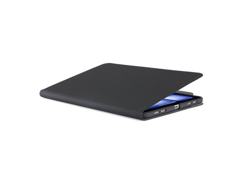 Pipetto Origami No5 Rotating Folio Case - Black - iPad Air 11" (2025/2024)/ iPad Air 10.9 (2022/2020)