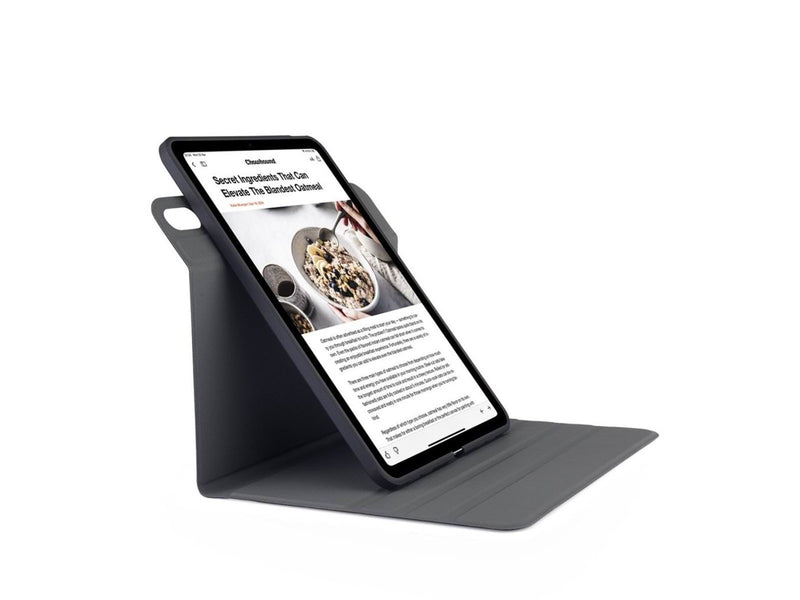 Pipetto Origami No5 Rotating Folio Case - Black - iPad Air 11" (2025/2024)/ iPad Air 10.9 (2022/2020)