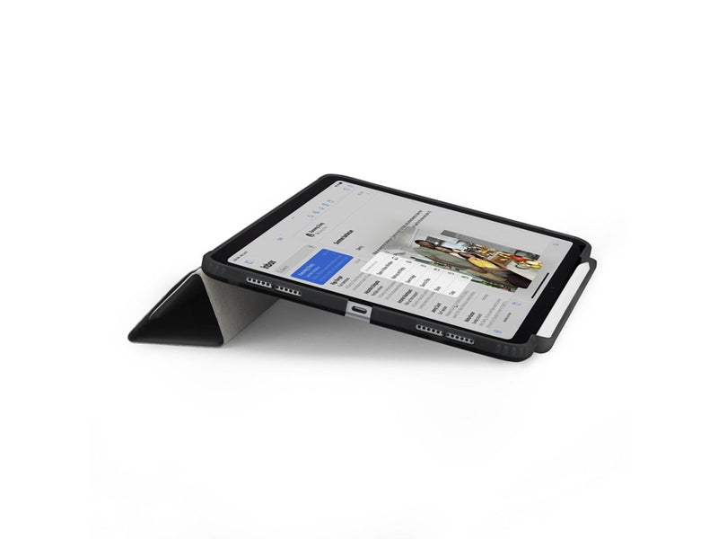 Pipetto Origami No3 Pencil Case - Black - iPad Air 13" (M3.2025 M2.2024)