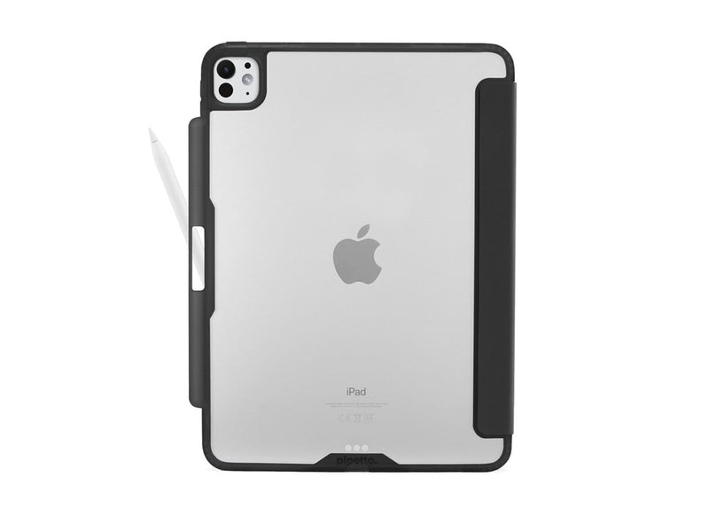 Pipetto iPad Pro 11 (2024) Origami No3 Pencil Case - Black