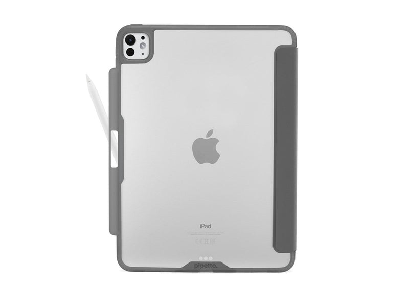 Pipetto iPad Pro 11 (2024) Origami No3 Pencil Case - Grey