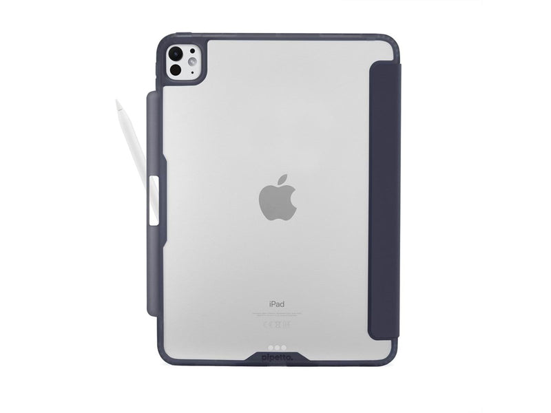 Pipetto iPad Pro 11 (2024) Origami No3 Pencil Case - Dark blue