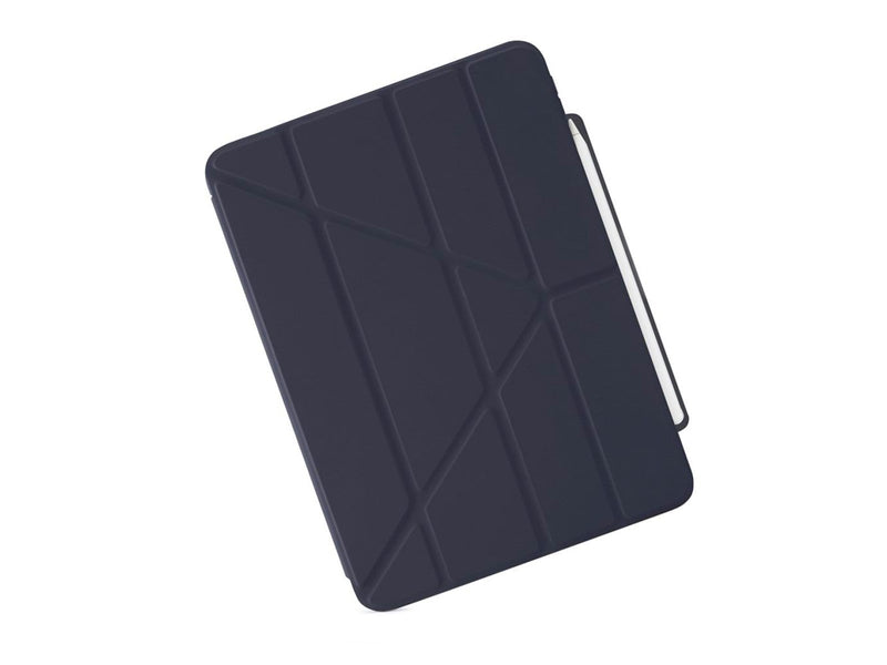 Pipetto iPad Pro 11 (2024) Origami No3 Pencil Case - Dark blue