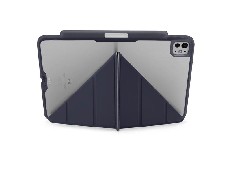 Pipetto iPad Pro 11 (2024) Origami No3 Pencil Case - Dark blue