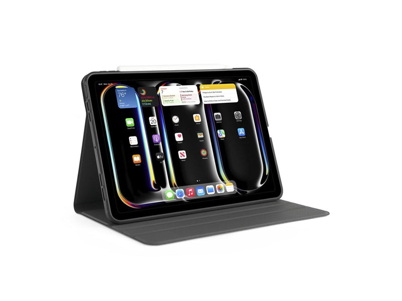 Pipetto iPad Pro 11 (2024) Rotating Folio Case - Black