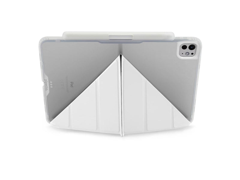 Pipetto iPad Pro 13 (2024) Origami No3 Pencil Case - White
