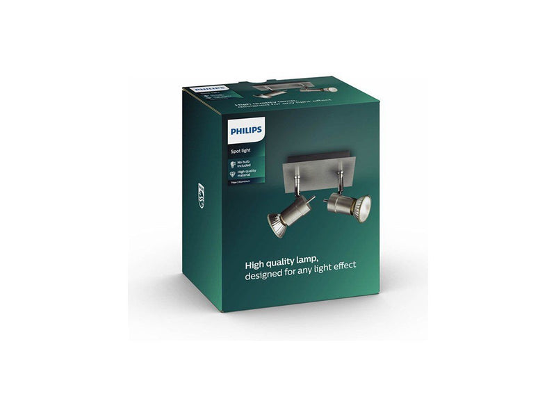 Philips TITAN plate/spiral aluminium 2x50W 230V
