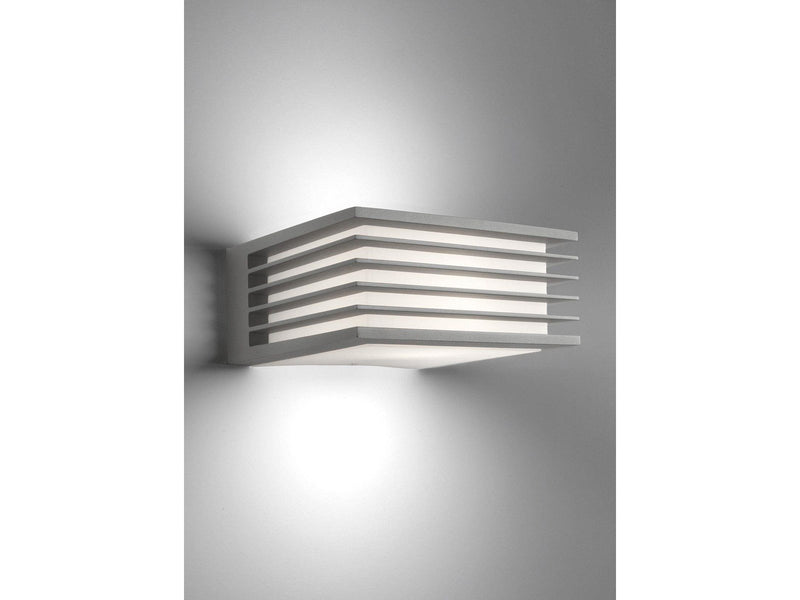 Philips Shades wall lantern grey 1x42W 230V
