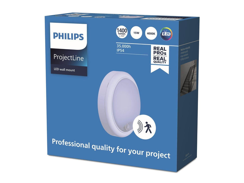 Philips Projectline Wallmount rnd 1400 4000K Sen