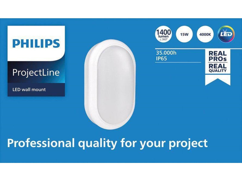 Philips Projectline Wall mount oval 1400lm 4000K