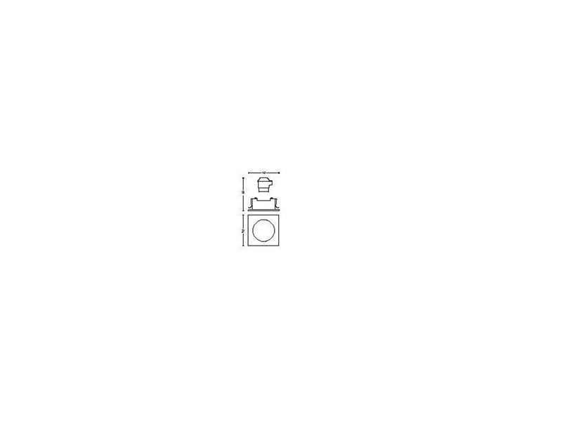 Philips DONEGAL recessed white 3xNW 230V