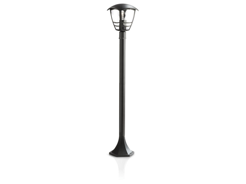 Philips Creek post black 1x60W 230V