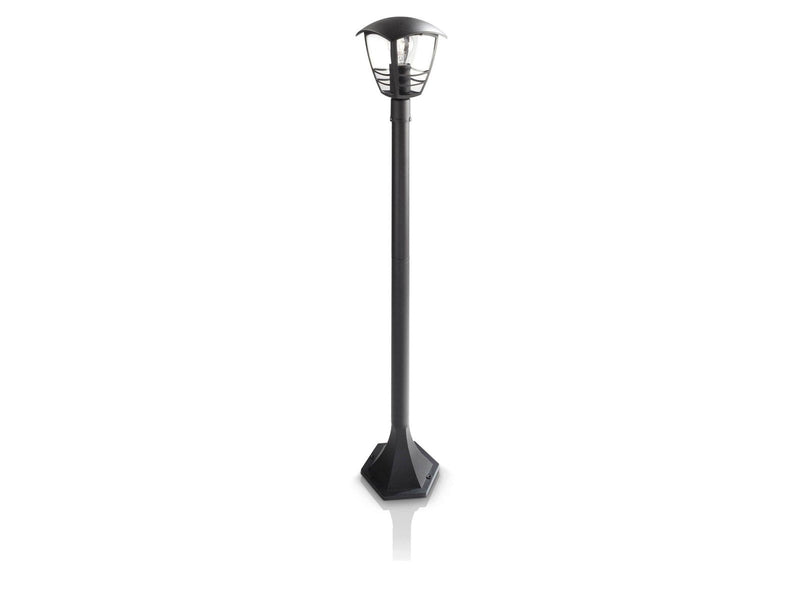 Philips Creek post black 1x60W 230V