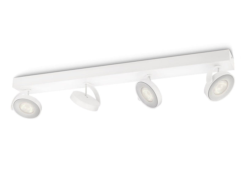 Philips Clockwork spot rail 4x5W 2700K white
