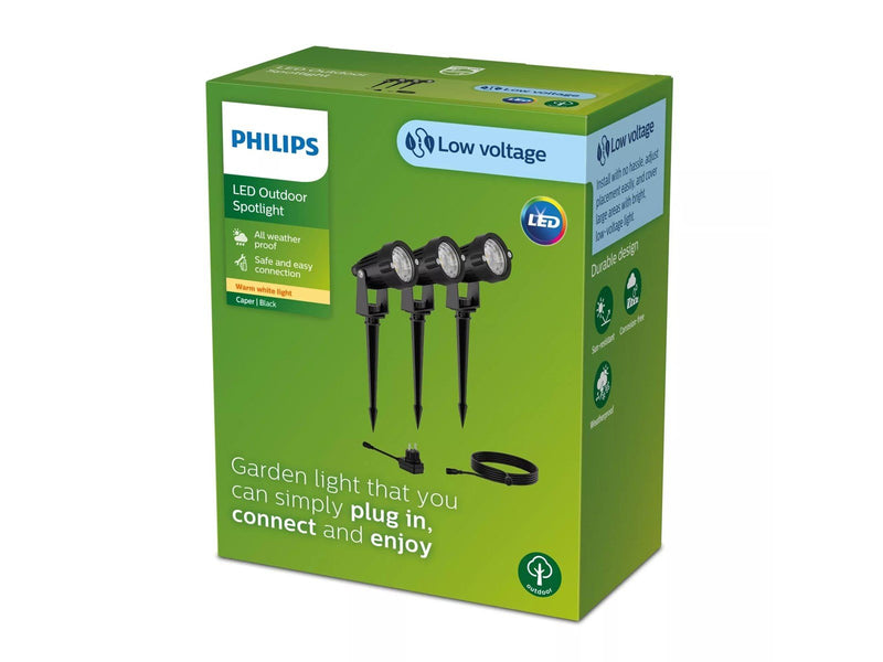 Philips Caper Spots 3pack + PSU (starter kits)