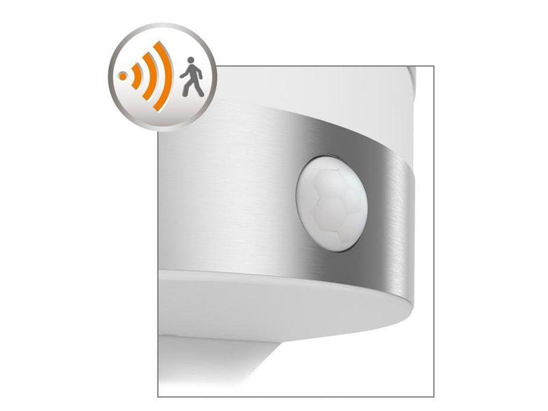 Philips Calgary wall lantern inox 1x3.5W 230V IR (sensor)
