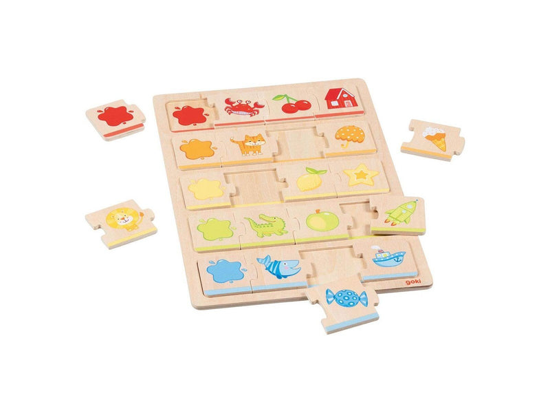 Goki My First Color Jigsaw Puzzle 20 pcs. Holz