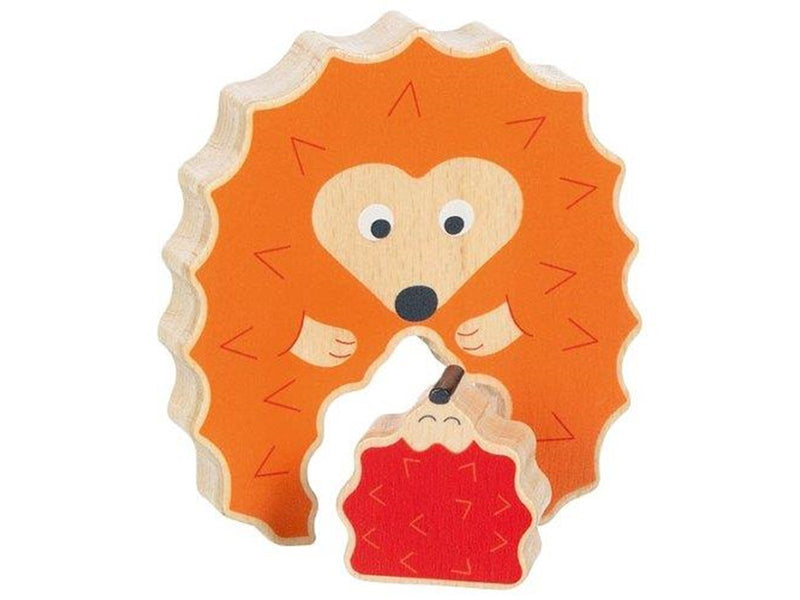 Goki Wooden Puzzle Standing Hedgehog 2 pcs. Holz