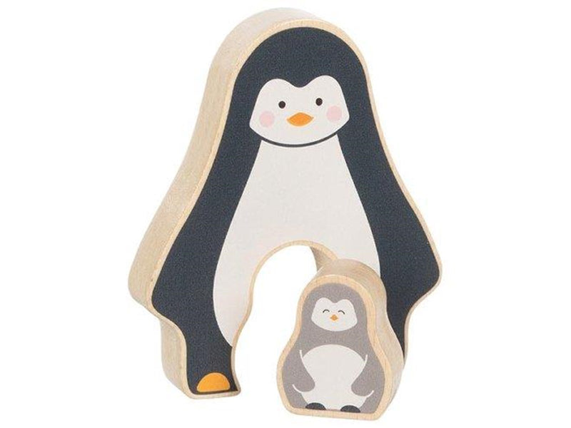 Goki Wooden Puzzle Standing Penguin 2 pcs. Holz