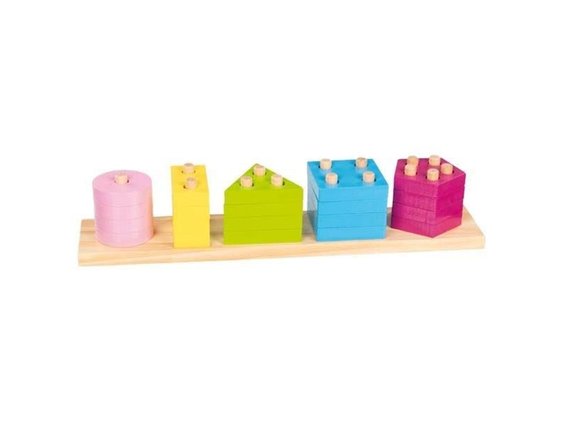 Goki Shape Puzzle 20 pieces. Holz