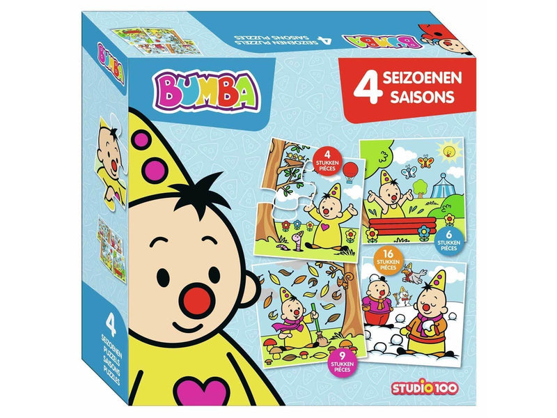 Studio 100 Bumba Puzzle Seasons 4in1