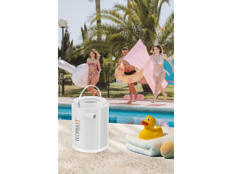 TECHNAXX Portable Mini Air Pump - 1300MAH Battery - TX-261