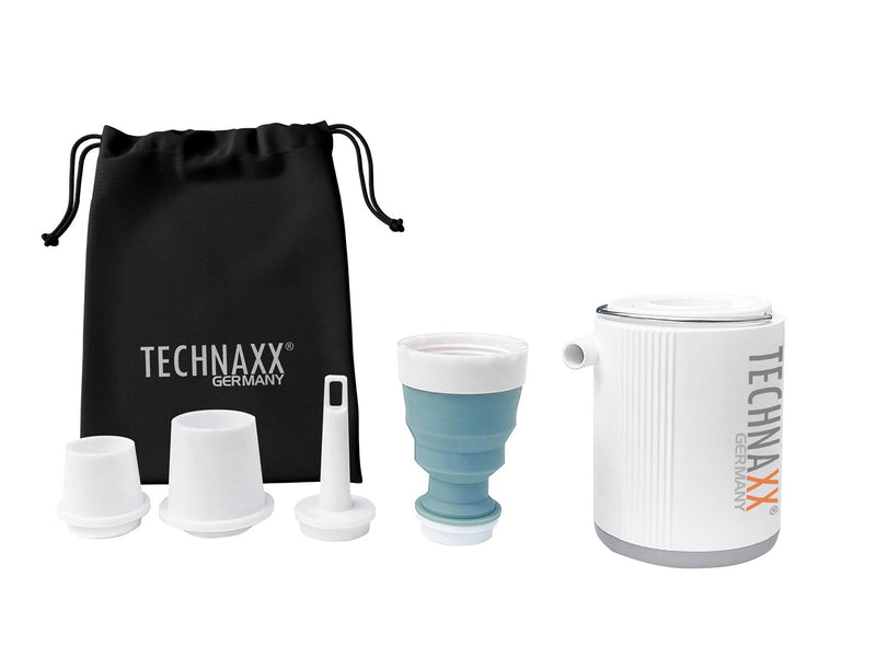 TECHNAXX Portable Mini Air Pump - 1300MAH Battery - TX-261
