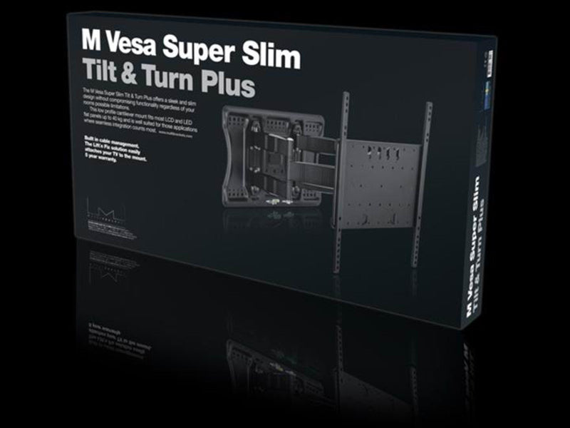Multibrackets M VESA Super Slim neigen & Turn Plus 40 kg 55" 100 x 100 mm