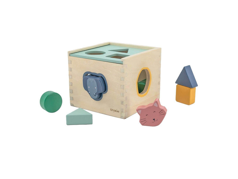 Trixie Baby Wooden Animal Shape Sorter 16pcs.