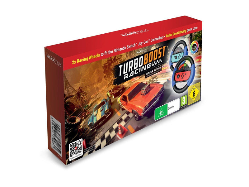 MAXX TECH Turbo Boost Racing Kit - Wheel - Nintendo Switch