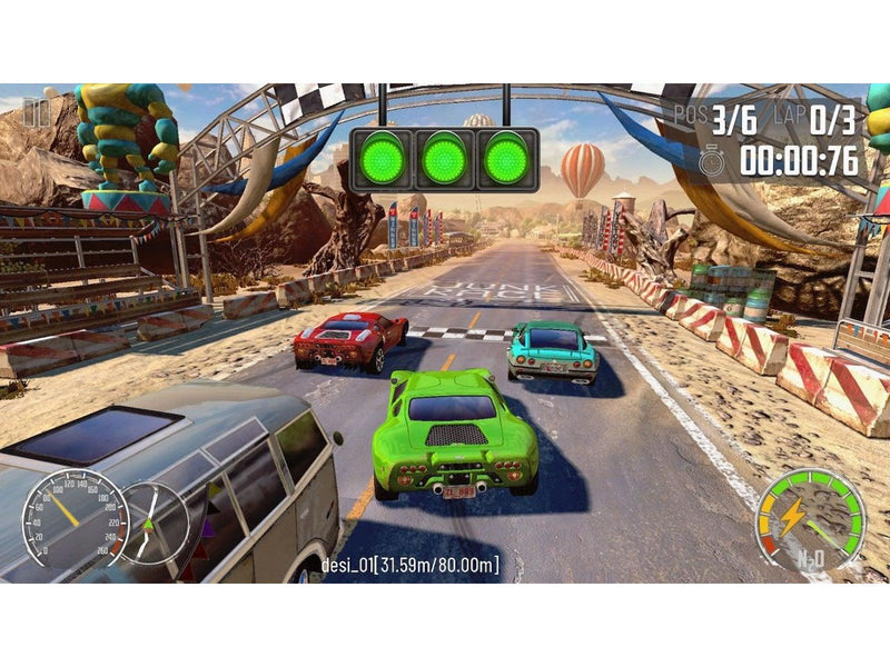 MAXX TECH Turbo Boost Racing Kit - Wheel - Nintendo Switch
