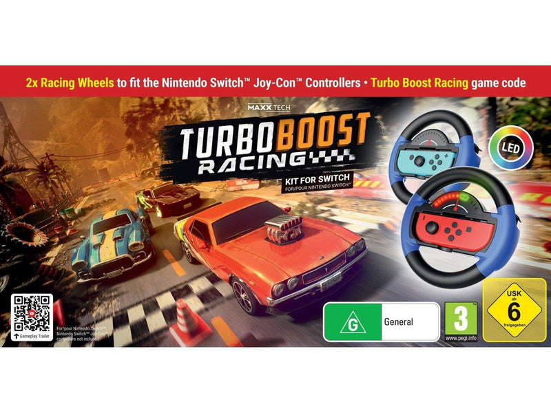 MAXX TECH Turbo Boost Racing Kit - Wheel - Nintendo Switch
