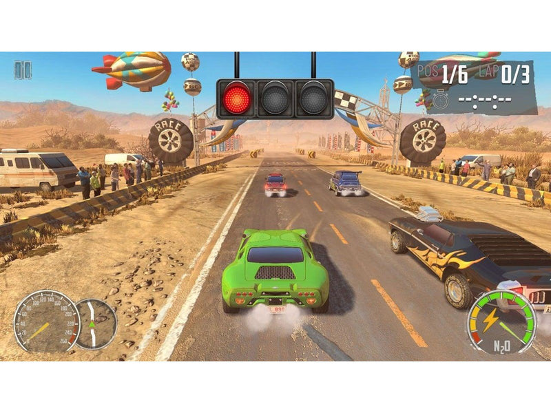 MAXX TECH Turbo Boost Racing Kit - Wheel - Nintendo Switch