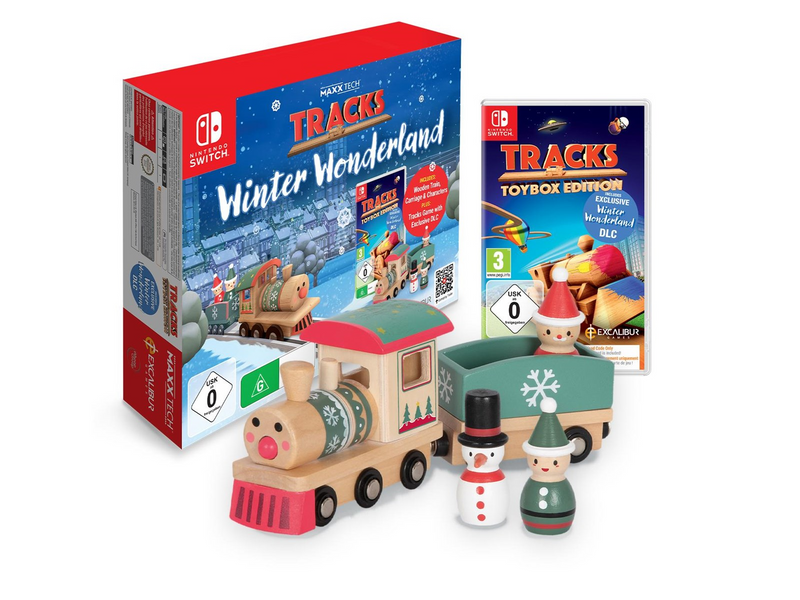 MAXX TECH Tracks Winter Wonderland Kit - Nintendo Switch