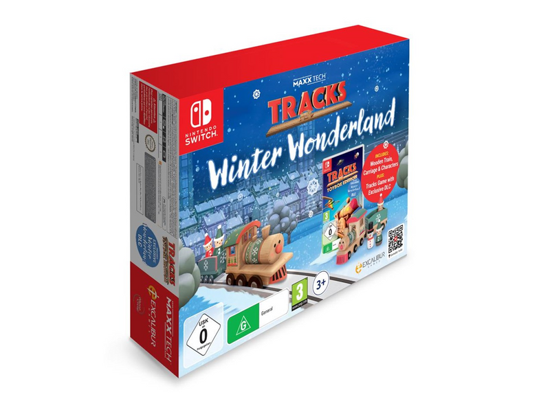 MAXX TECH Tracks Winter Wonderland Kit - Nintendo Switch