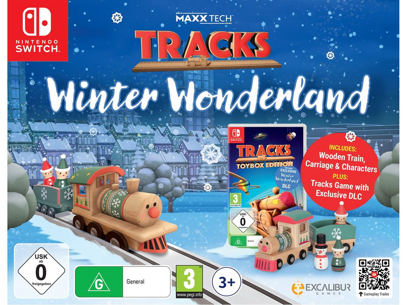 MAXX TECH Tracks Winter Wonderland Kit - Nintendo Switch
