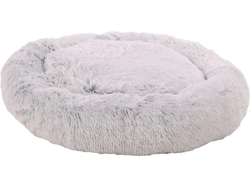 FLAMINGO - Dogbed Alba Round - White/Grey - 90cm
