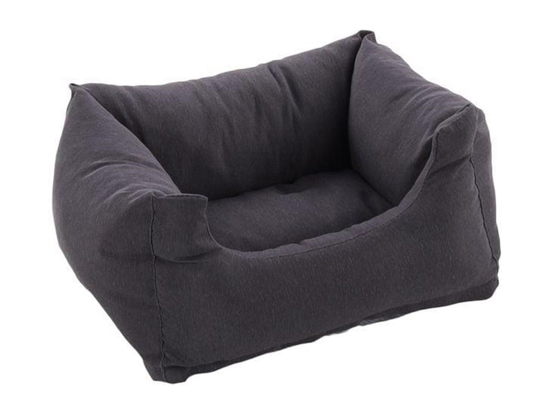 FLAMINGO - Dogbed Panama - Dark Grey - 50cm