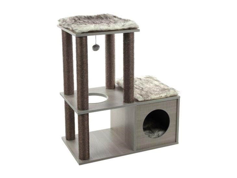 FLAMINGO - Scratching Tree Adinda - Grey - 70x84cm
